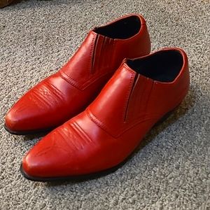 Durango cowboy ankle boots, Red size 8M